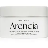 Arencia Fresh Cloud White Tea & Neroli crema delicata pentru exfoliere pentru corp si par