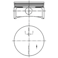 Piston Kolbenschmidt 99741601