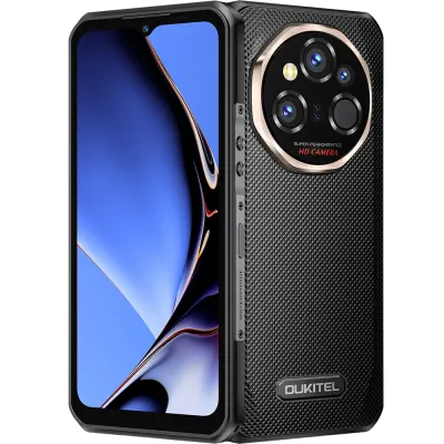 Telefon Oukitel WP55 Ultra, 5G, Dual SIM, 6.6 120Hz, MTK Dimensity 7025, 12GB RAM, 512GB, NFC, Camera Thermal + RGB, 11000mAh, Android 15