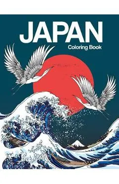 Japan Coloring Book: Japanese Designs Adult Coloring Book Relaxing and Inspiration (Japanese Coloring Book)