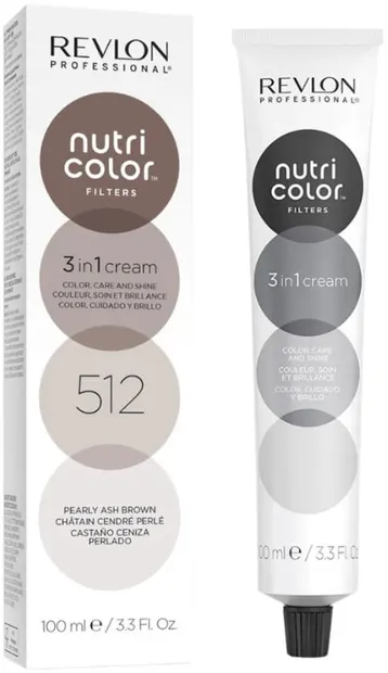 Revlon Professional Nutri Color Filters Mască pentru colorarea părului Toning Filters, 512, 100 ml