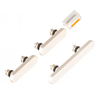 Buton On-Off - Volum - Profil Apple iPhone 13, Alb