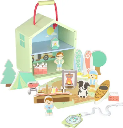 Set de joacă Orange Tree Toys - Camping