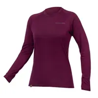 Endura pentru femei Baabaa Blend L/s Baselayer Aubergine