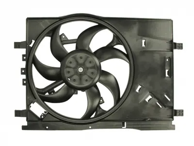Ventilator Radiator (cu Carcasa) Potrivit Fiat Grande Punto, Punto, Punto Evo, Punto Evo Hatchback, Punto Hatchback; Opel Corsa D, Corsa D Hatchback 0.9-1.4lpg 06.05