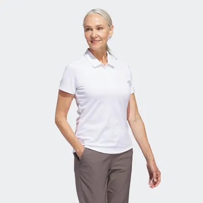 Tricou Polo golf Adidas Alb Damă
