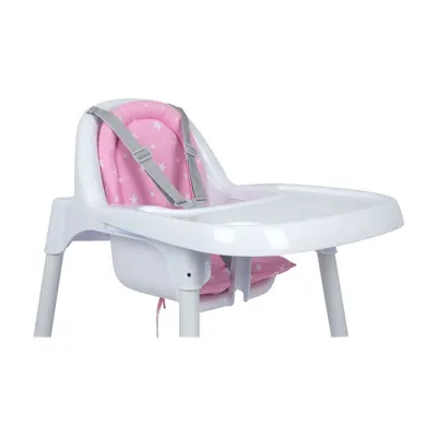 Insert pentru scaun de masa SeviBebe Pink Stars