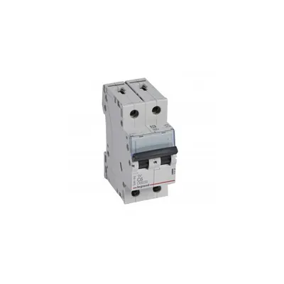 Siguranta automata MCB TX³ 6000 - 2P - 230/400 V~ - 6 A - C curba - prong-type supply busbars