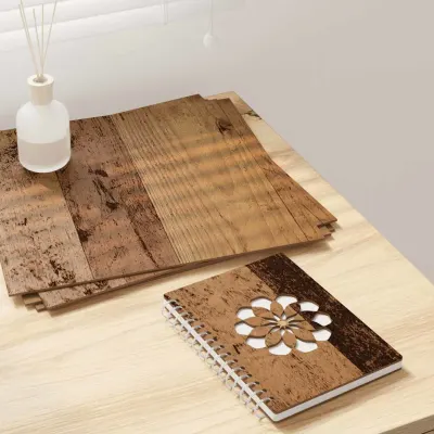 vidaXL Panouri de decor 50 buc. Lemn vechi 30 x 30 x 0,27 cm
