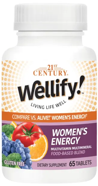 Wellify Women's Energy Multivitamin, 65 tablete, 21st Century