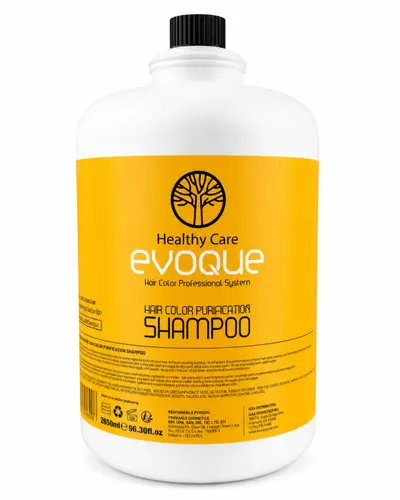 sampon profesional purificator pentru par vopsit EVOQUE Healthy Care Hair Color Purification, protectia culorii, ulei de argan, 2850 ml