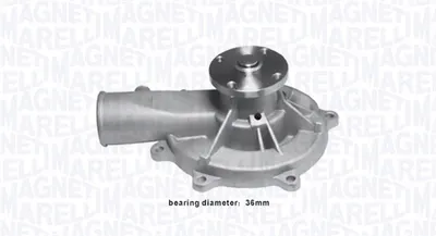 Pompa Apa Potrivit Opel Admiral A, Ascona B, Commodore B, Commodore C, Kadett B, Manta B, Monza A, Rekord C, Rekord D, Rekord E, Senator a 1.5-4.6 04.64-08.88
