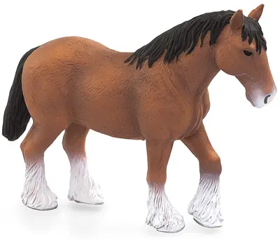 Figurina Mojo Horses - Cal Scottish, maro
