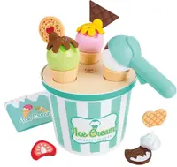 Set de joacă Hape International - Serviți înghețată, 19 piese