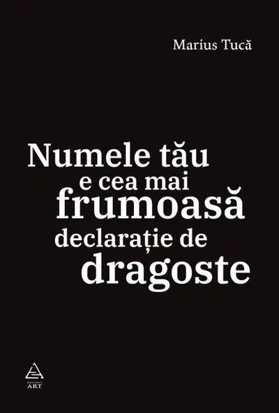 Numele tău e cea mai frumoasă declarație de dragoste - Paperback brosat - Marius Tucă