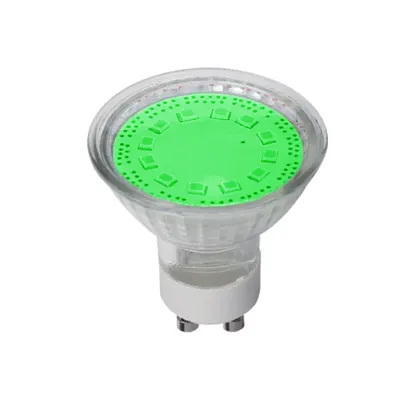 Bec cu Led Smd2835 3w Gu10 230v 3000 Verde