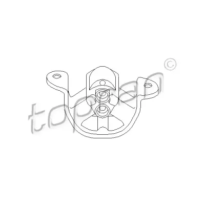 Suport motor TOPRAN 201 389