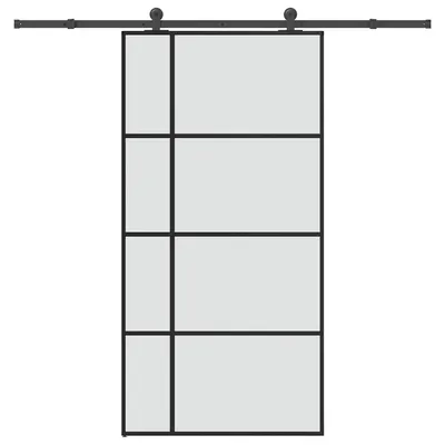 Gossi usa glisanta cu set feronerie 102,5x205 cm sticla esg/aluminiu