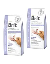 BRIT Veterinary Diets Dog Gastointestinal 2 x 12 kg hrană câini