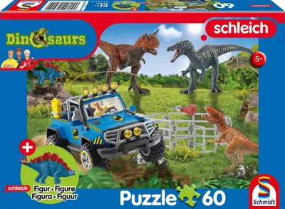 Puzzle Schmidt din 60 de piese - Dinozauri gigantici