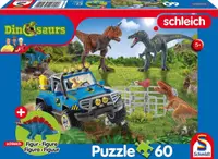 Puzzle Schmidt din 60 de piese - Dinozauri gigantici