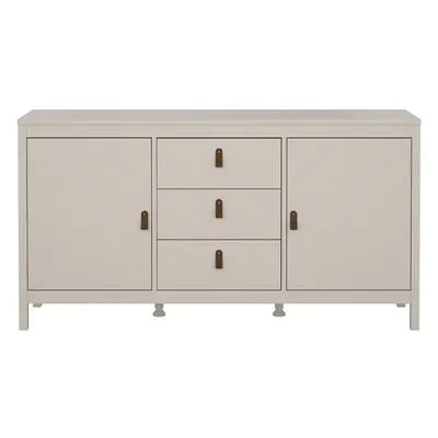 Comodă grej 152x80x38 cm Madrid – Tvilum