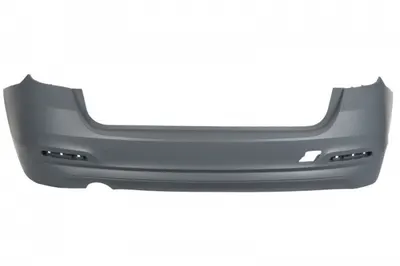 Bara spate versiune GT, grunduit, cu iesire teava evacuare partea stanga BMW Seria 3 F30, F31, F80 LIFTBACK intre 2015-2019