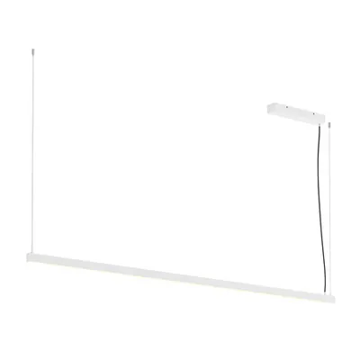 Lampa suspendata, lustra AROSA pandantiv, 2m alb, triac PD, cu LED-uri de interior pandantiv, alb, 3000K