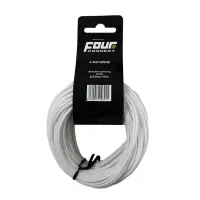 Tresa Cablu FOUR Connect 4-NS10WH6, 10 M, Alb, 6/12 mm