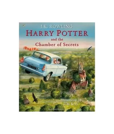 Harry Potter and the Chamber of Secrets : Illustrated Edition (RESIGILAT) - Hardcover - J.K. Rowling