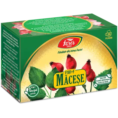 Ceai de Macese, 20 plicuri, Fares