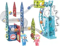 Set de constructii magnetice pentru copii Sonne - Otis, cu sunet, 73 de piese