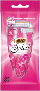 Pachet Aparat de ras Miss Soleil, 3 bucati, BIC