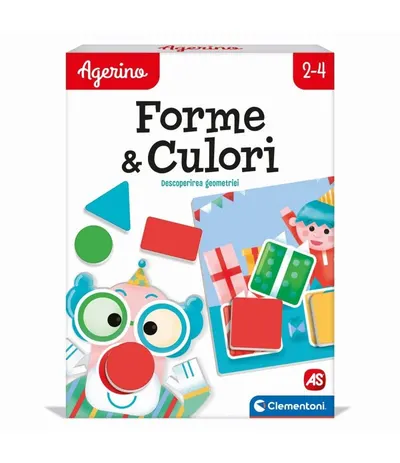 Agerino, Joc Engros educativ Clementoni - Forme si culori