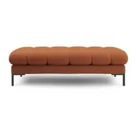 Bancă cărămizie capitonată Bali – Cosmopolitan Design