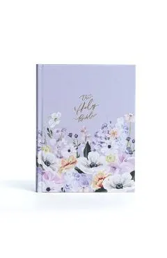 KJV Notetaking Bible, Large Print Hosanna Revival Edition, Lavender/Peach Cloth-Over-Board