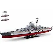 Set de constructie Machete, 1849 piese, 2 in 1, Bismarck