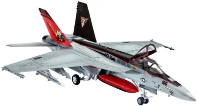 Model de luptator asamblat Revell - F/A-18E Super Hornet (03997)