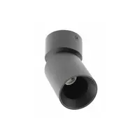 Spot - Ceiling luminaire FARGO 2, aluminum, 70x166mm, IP20, max 20W, round, black