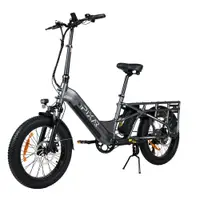 Bicicletă electrică cargo PIXAR Plus7 Longtail, 20 inch, baterie 500W, 48V, 10AH