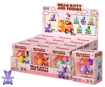 Figurină YuMe Animation: Sanrio - Hello Kitty, Zoom Hero Series 1, sortiment