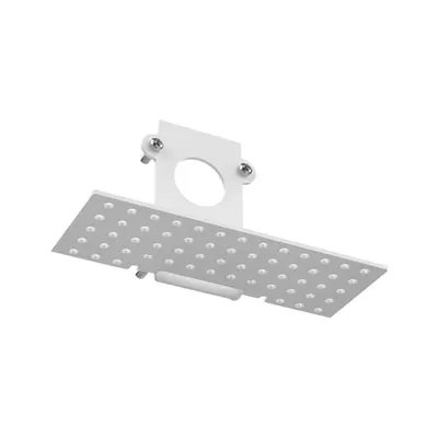 Accesoriu corp de iluminat Ego end cap recessed easy con foro Alb