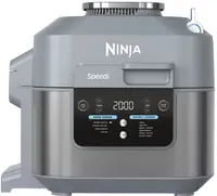 Multicooker Ninja - Pressure Cooker ON400EU, 1760W, 10 programe, gri