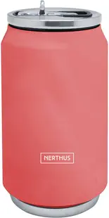 Termos Nerthus - Kenche, coral, 330 ml