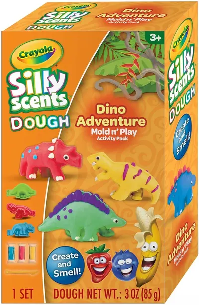 Trusă creativă Crayola Silly Scents - Dino Adventure