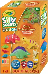 Trusă creativă Crayola Silly Scents - Dino Adventure