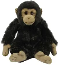 Jucărie de pluș Rappa Eco Friends - Șimpanzeu, 27 cm