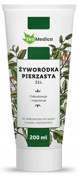 Gel de masaj cu extract de kalanchoe și aloe vera, 200 ml, EkaMedica