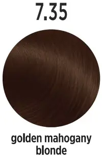 Vopsea de par profesionala ELEMENT 7.35 Golden Mahogany Blonde 100ml