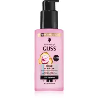 Schwarzkopf Gliss Liquid Silk ser fara clatire pentru intarire si stralucire Shine Booster 100 ml